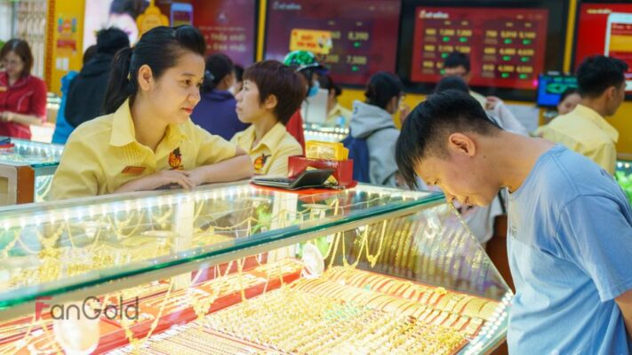 Cập nhật giá vàng chốt phiên 16.2: Lỗ tới 3 triệu đồng/lượng sau một tuần