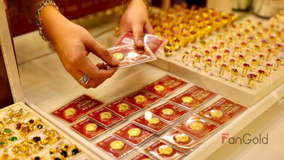 Giá vàng nhẫn lên cao kỷ lục 100,9 triệu đồng/lượng