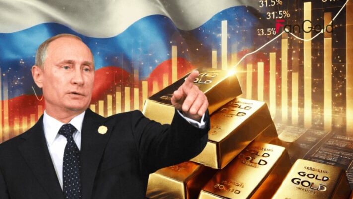 Nga tiếp tục tăng cường tích trữ vàng