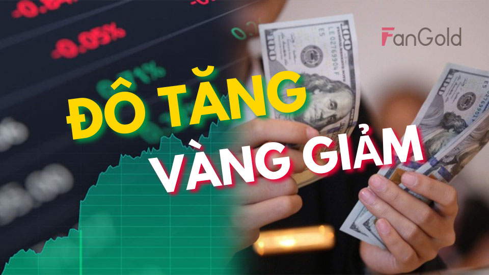 Tỷ giá USD tăng mạnh, vàng trong nước điều chỉnh giảm nhẹ