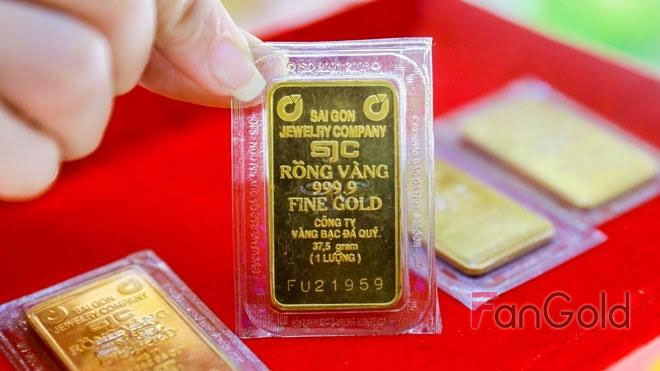 Giá vàng miếng SJC hôm nay