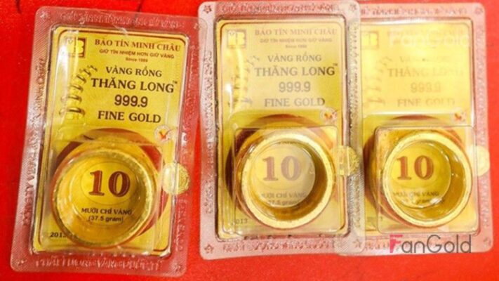 Vàng Rồng Thăng Long thu hẹp chênh lệch giá với SJC