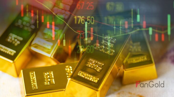 Giá vàng lao dốc mạnh trong phiên giao dịch tại Mỹ