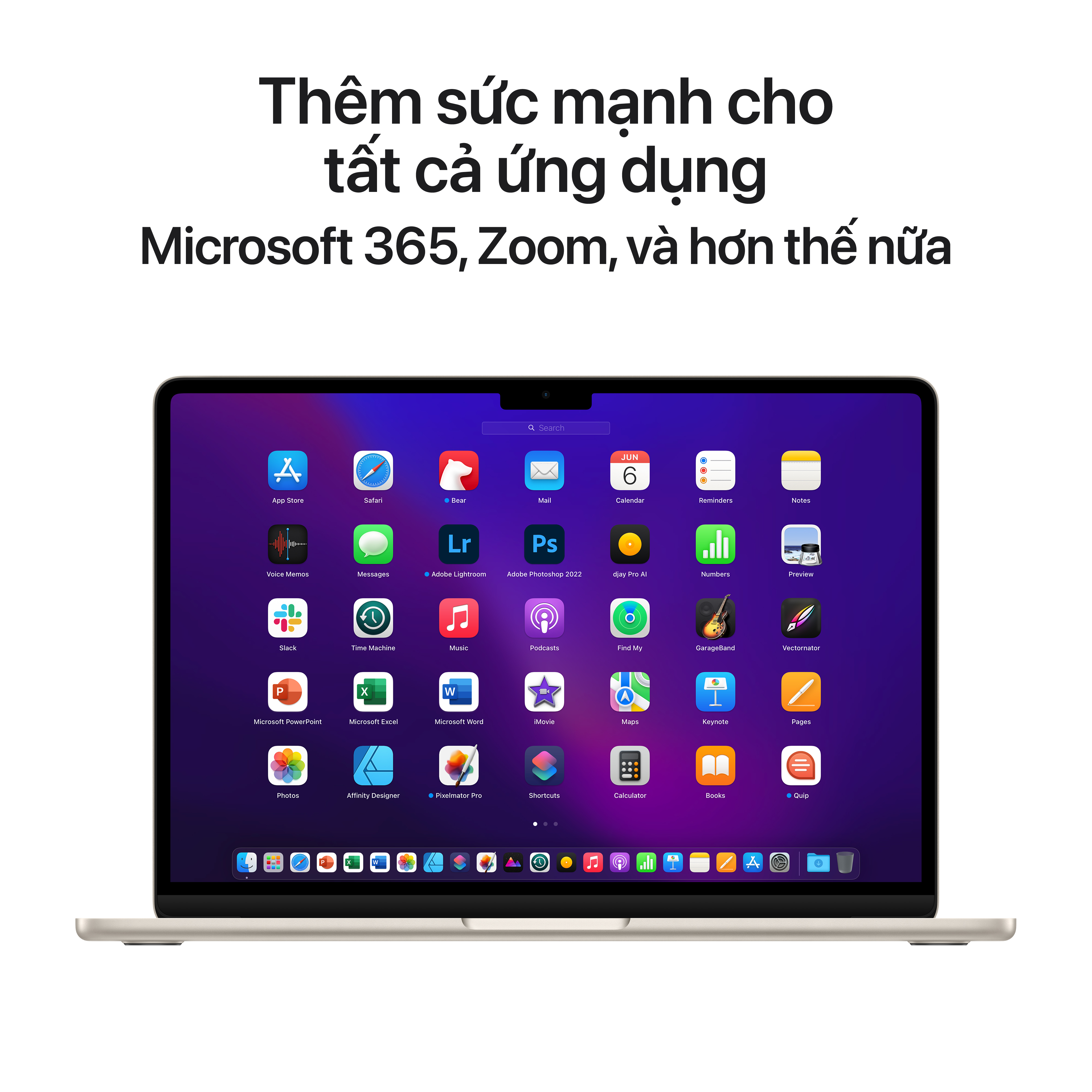 Apple MacBook Air M2 2024 8CPU 8GPU 16GB 256GB I Chính hãng Apple Việt Nam