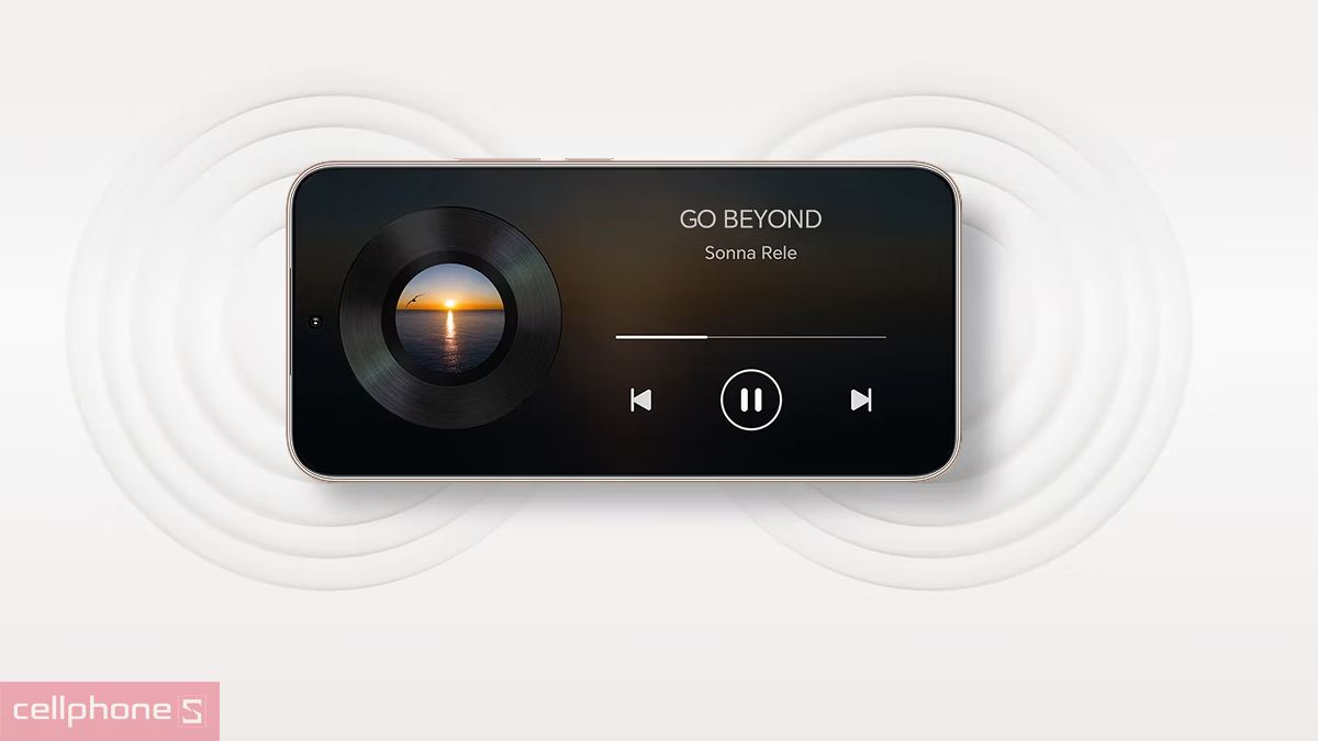 Hệ thống loa kép stereo trên HONOR 400 mang lại chất lượng âm thanh to, rõ