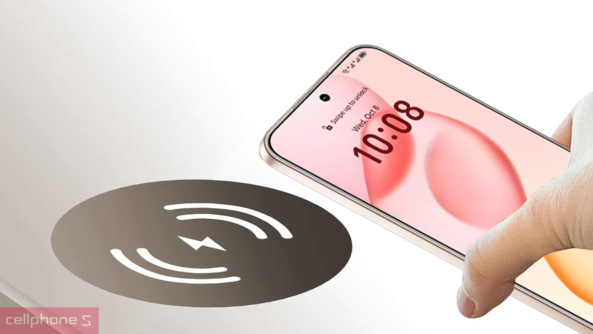 Công nghệ NFC tích hợp trên HONOR 400 cho phép thực hiện thanh toán không chạm hoặc truyền dữ liệu nhanh chóng