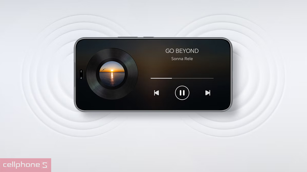 HONOR 400 Pro có hệ thống loa kép đắm chìm từng âm sắc