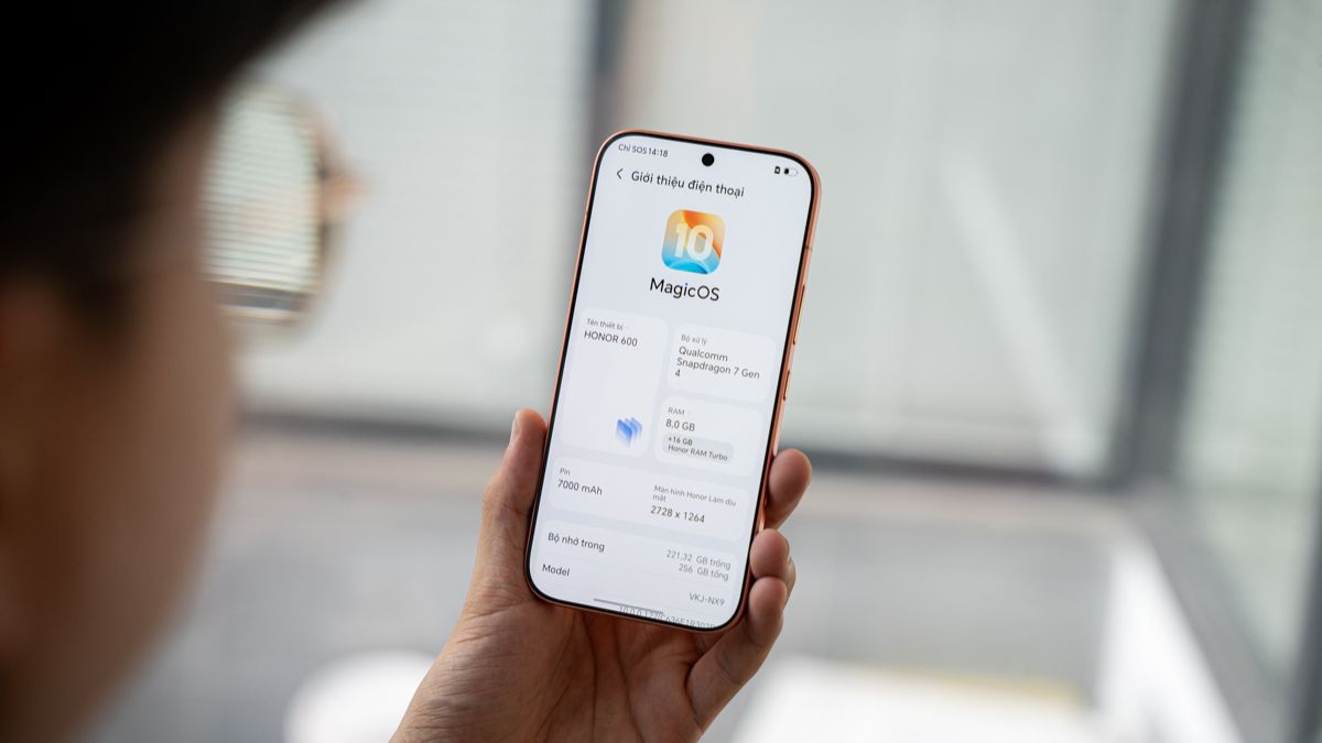 Hệ điều hành MagicOS trên HONOR 600