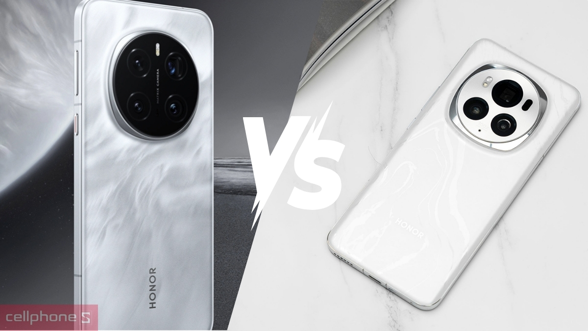 So sánh điện thoại Honor Magic 7 Pro và Honor Magic 6 Pro
