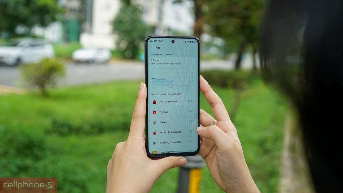 Điện thoại X7d cho thời lượng sử dụng lâu