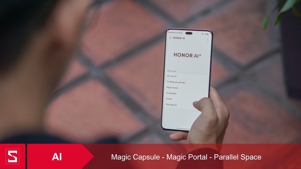 Honor X9C 5G được trang bị Magic Capsule