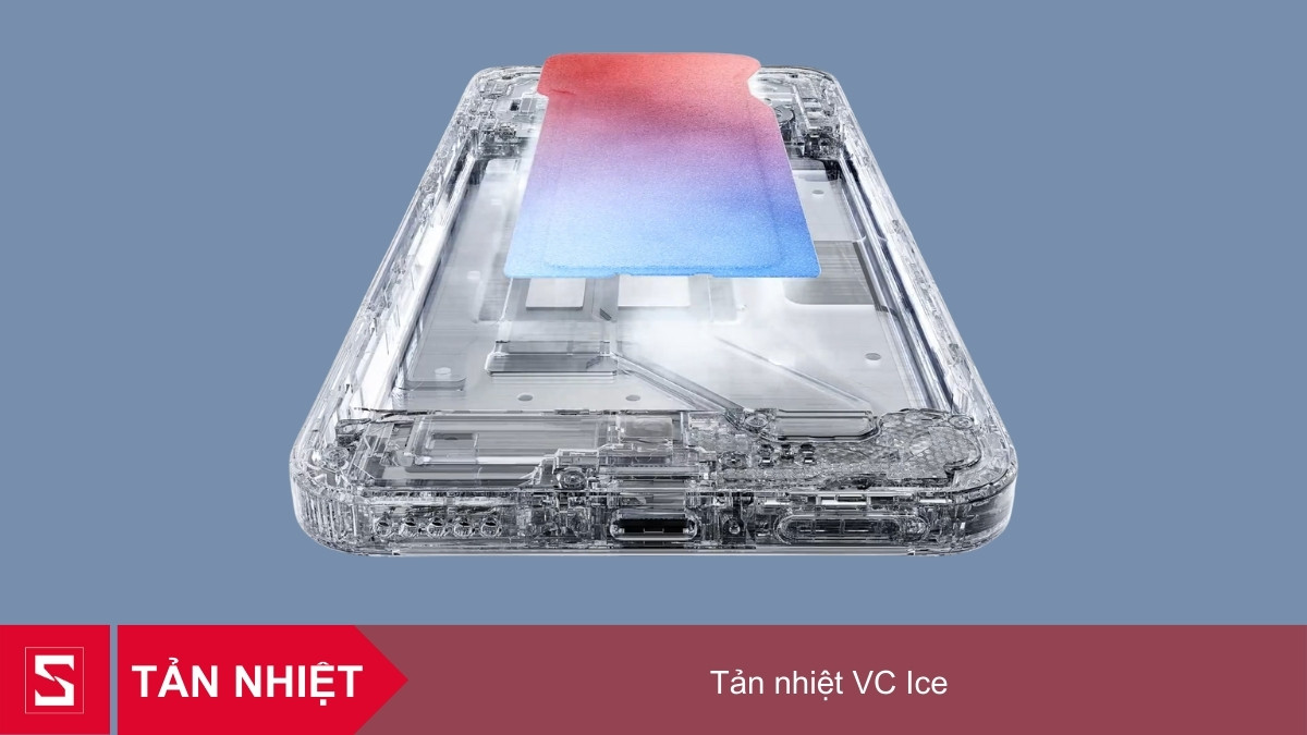 Điện thoại HONOR X9d được trang bị hệ thống làm mát VC Ice
