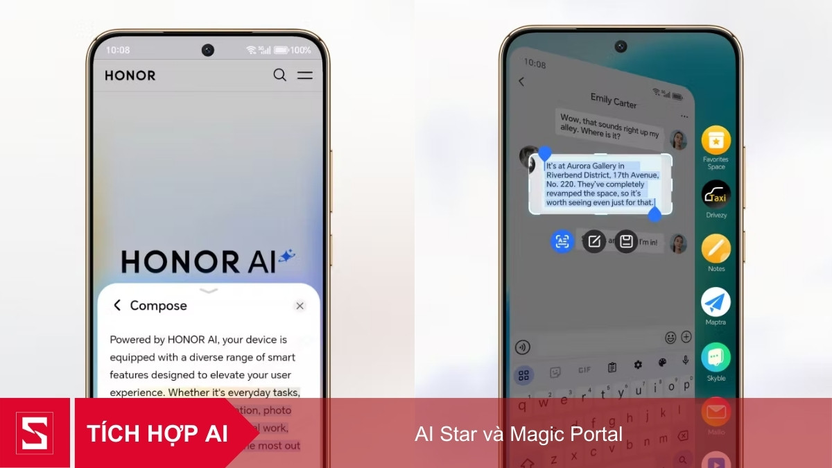 Máy hỗ trợ AI Star và Magic Portal
