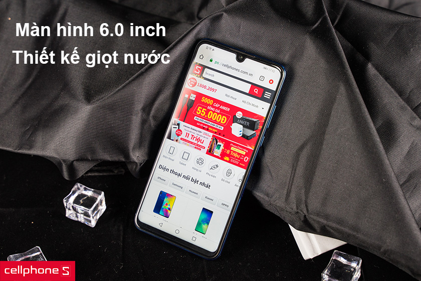 Màn hình huawei p30 có kích thước 6.0 inch Full HD+