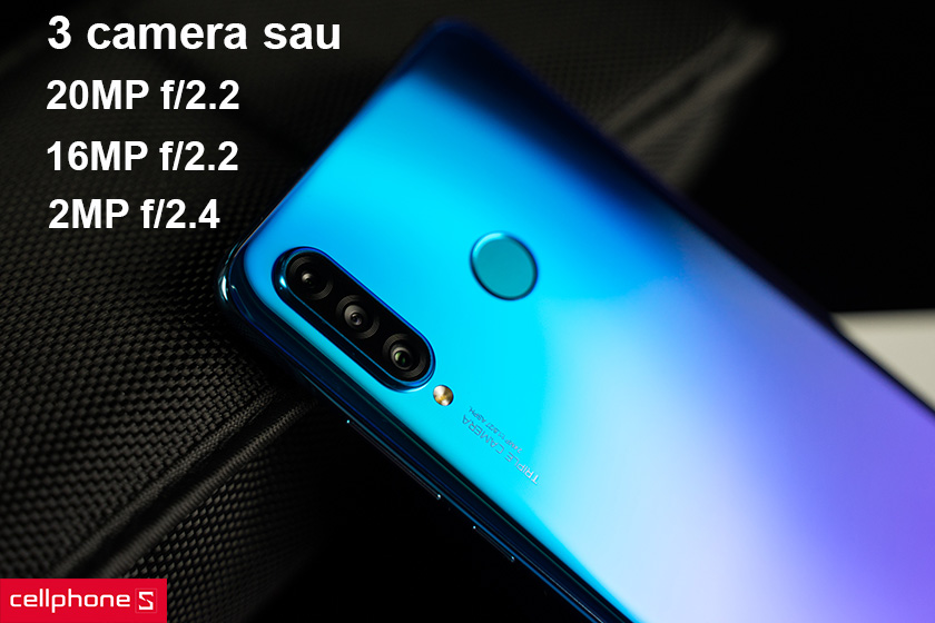 cụm ba camera sau cho hình chụp săc nét hơn