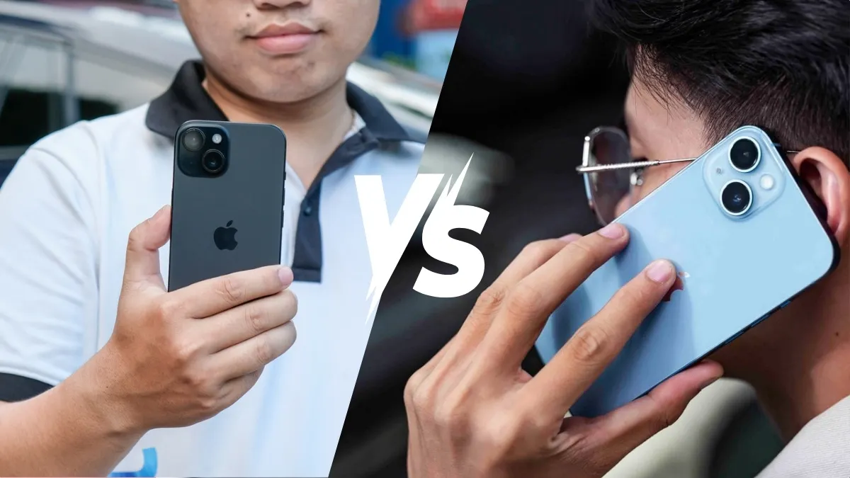Dung lượng pin iPhone 15 thường