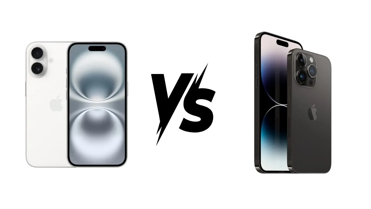 So sánh iPhone 16 thường và iPhone 14 Pro Max