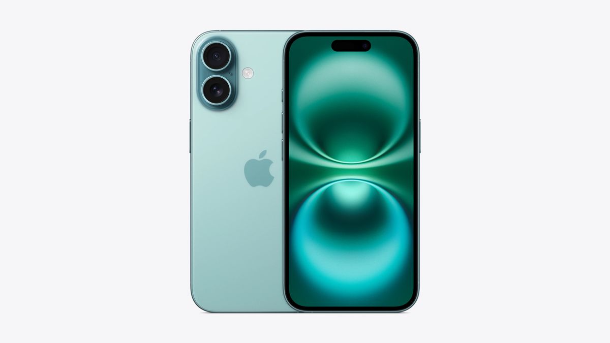 iPhone 16 thường màu Xanh Mòng Két (Teal)