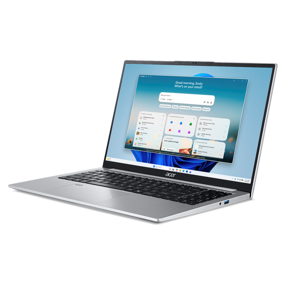 Laptop Acer Aspire Go 15 AI AG15-52P-52WT