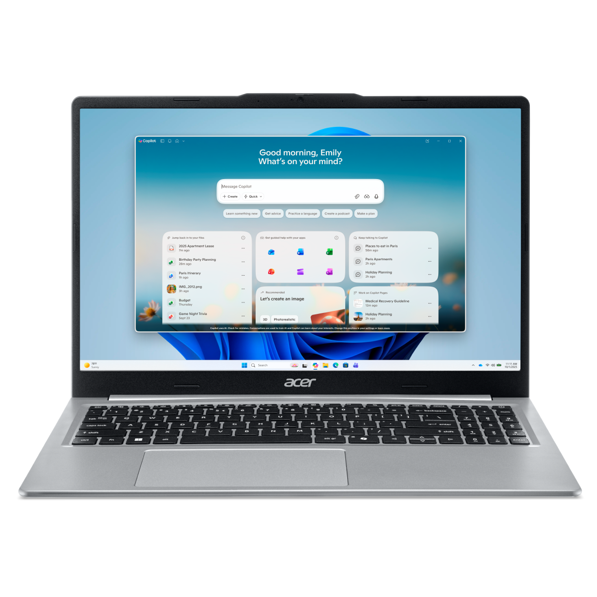 Laptop Acer Aspire Lite 15 AL15-21P-R87W