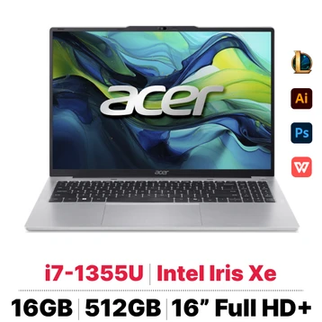 Laptop Acer Aspire Lite 16 GEN 2 AL16-52P-76DU - Tín Nguyễn Luxury