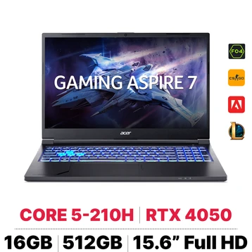 Laptop Acer Gaming Aspire 7 A715-59G-53RH - Tín Nguyễn Luxury