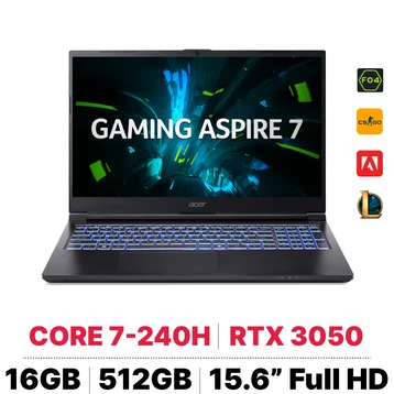 Laptop Acer Gaming Aspire 7 A715-59G-79XF - Tín Nguyễn Luxury