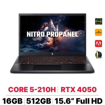 Laptop Acer Gaming Nitro ProPanel ANV15-52-50RB - Tín Nguyễn Luxury