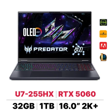Laptop Acer Gaming Predator Helios Neo 16 AI PHN16-73-757W - Tín Nguyễn Luxury