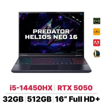 Laptop Acer Gaming Predator Helios Neo 16 PHN16-I31-50H7 - Tín Nguyễn Luxury