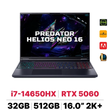 Laptop Acer Gaming Predator Helios Neo 16 PHN16-I31-72XE - Tín Nguyễn Luxury