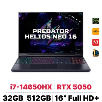 Laptop Acer Gaming Predator Helios Neo 16 PHN16-I31-74MN - Tín Nguyễn Luxury