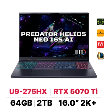 Laptop Acer Gaming Predator Helios Neo 16S AI PHN16S-71-95MS - Tín Nguyễn Luxury