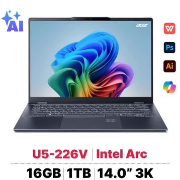 Laptop Acer Swift 14 AI SF14-51-53P9 - Tín Nguyễn Luxury