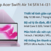 Laptop Acer Swift Air 14 SFA14-I31-55NR