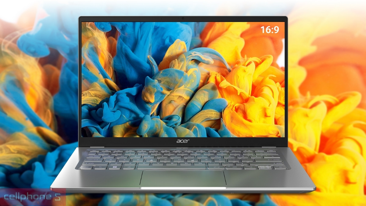 Màn hình và chất lượng hiển thị của laptop Acer Swift Go 14 SFG14-41-R251