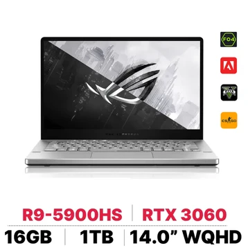 Laptop ASUS Gaming ROG Zephyrus G14 GA401QM-211.ZG14 - Tín Nguyễn Luxury