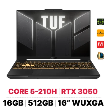 Laptop ASUS TUF Gaming F16 FX607VJ-RL034W - Tín Nguyễn Luxury