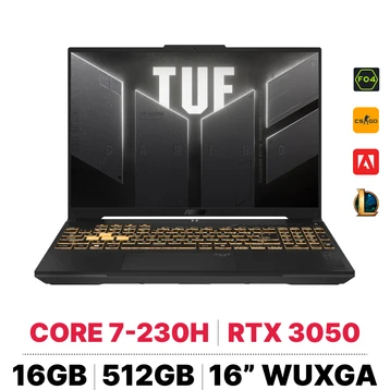 Laptop ASUS TUF Gaming F16 FX607VJG-TU408W - Tín Nguyễn Luxury