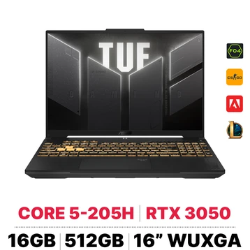 Laptop ASUS TUF Gaming F16 FX607VJR-TU320W - Tín Nguyễn Luxury