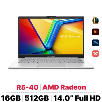 Laptop ASUS VivoBook Go 14 E1404FA-EB935W - Tín Nguyễn Luxury
