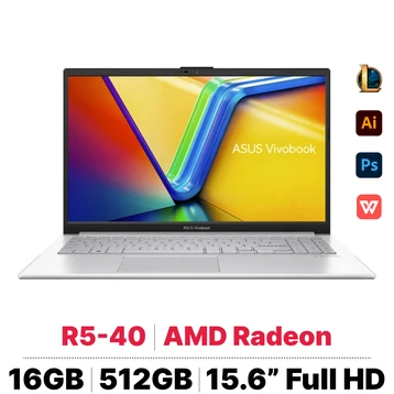 Laptop ASUS Vivobook Go 15 E1504FA-BQ340W - Tín Nguyễn Luxury