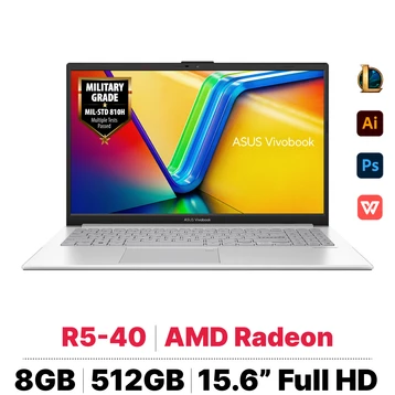 Laptop ASUS Vivobook Go 15 E1504FA-BQ4821W - Tín Nguyễn Luxury