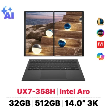 Laptop ASUS Zenbook Duo UX8407AA-SN439WS - Tín Nguyễn Luxury