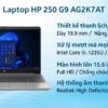 Laptop HP 250 G9 AG2K7AT