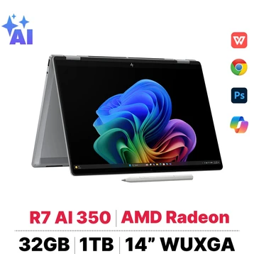 Laptop HP Omnibook X Flip 14-FK0082AU BZ7N8PA - Tín Nguyễn Luxury