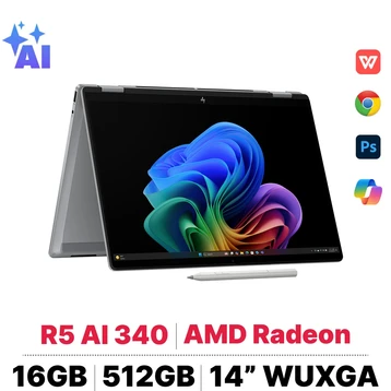 Laptop HP Omnibook X Flip 14-FK0092AU BZ7P5PA - Tín Nguyễn Luxury