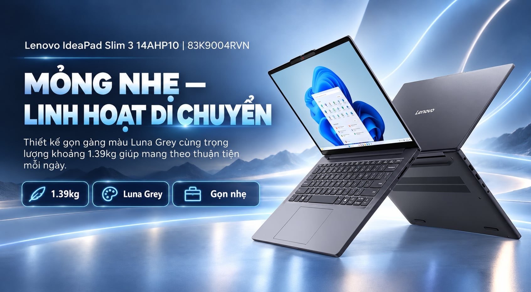 Laptop Lenovo IdeaPad Slim 3 14AHP10 83K9004RVN