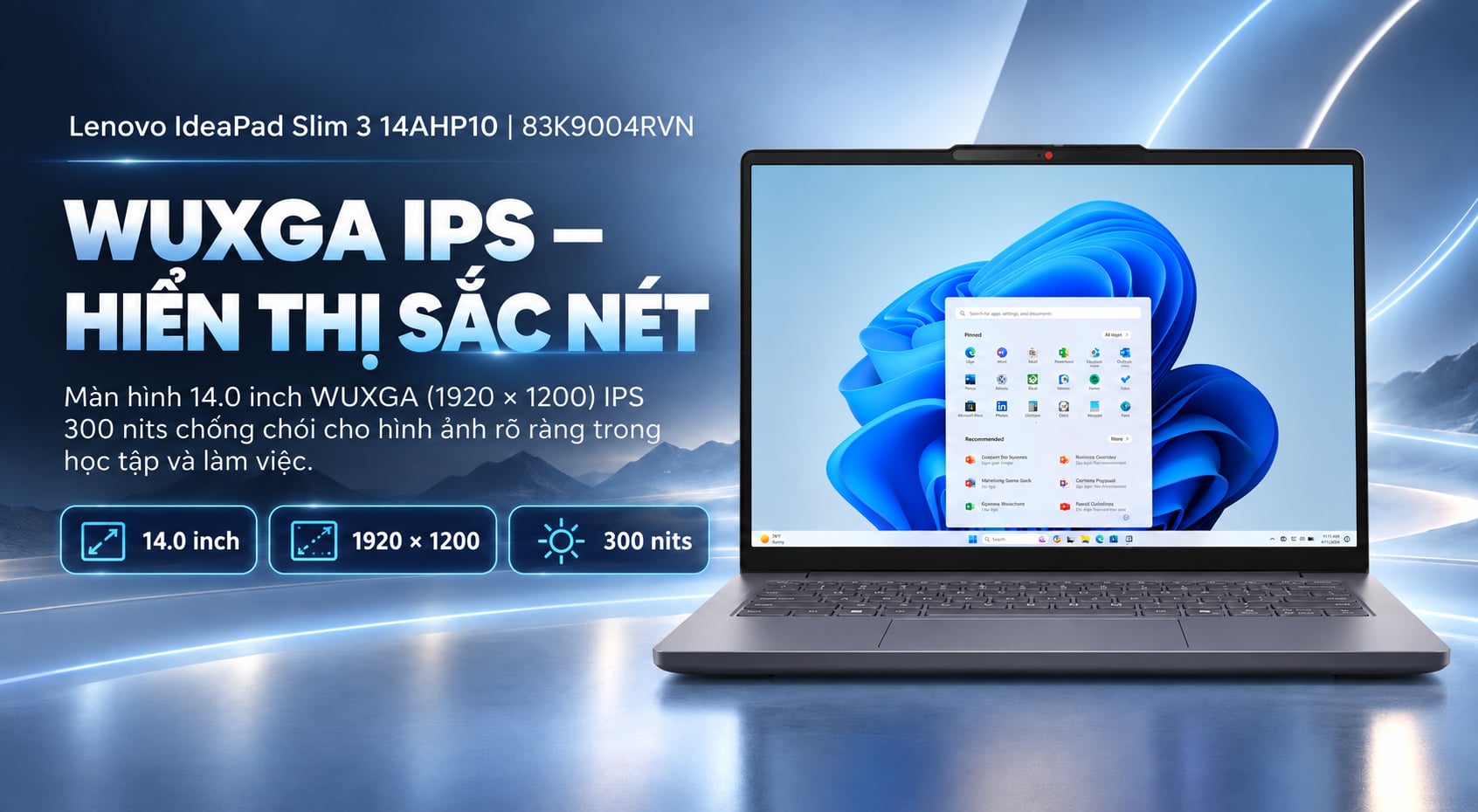 Laptop Lenovo IdeaPad Slim 3 14AHP10 83K9004RVN