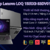 Laptop Lenovo LOQ 15IRX9 83DV01ALVN